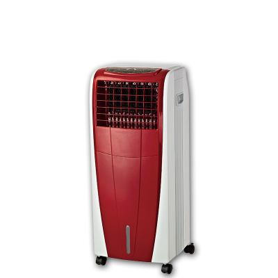 China New Design High Wind Floor Standing AC Air Conditioner Movable Fan Evaporative Air Cooler with 10L Tank for sale