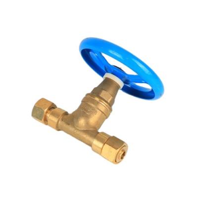 China / Hot Fashion Diameter QJT220-15 Brass Material Direct Ball Valve 15mm Nominal for sale