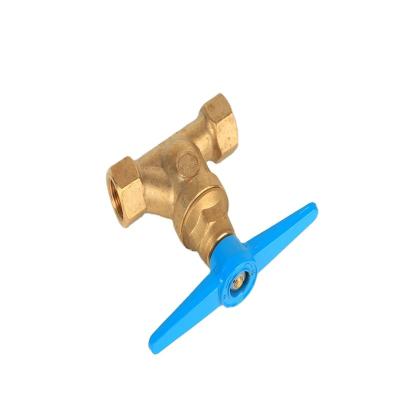 China Cylinder factory sales direct hpb59-1 diameter qjt30-18 diameter brass material direct ball valve 18mm nominal for sale