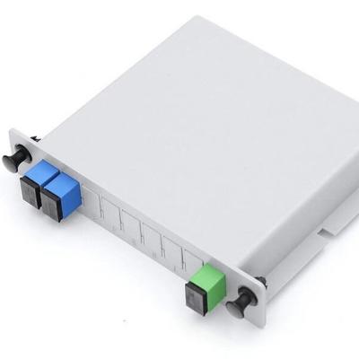 China LGX Box 1x2 1x4 1x8 1x16 1x32 1x64 PLC Splitter Cassette Type FTTH FTTB FTTC FTTH PLC Coupler SC Insert Type Optical Fiber Connector for sale