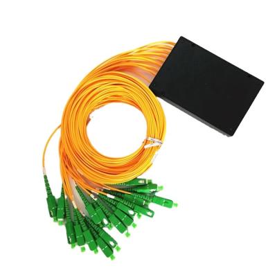 China FTTH FTTB FTTC Splitter FBT 1x16 Dual Coupler 1310nm 1490nm 1550nm Single Triple Window With FC SC Connector for sale