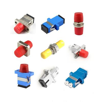 China Low Insert FC to SC UPC APC Fiber Optic Adapter Singlemode Simplex Metal Adapter Plastic Adapter for sale