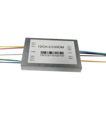 China FTTH FTTB FTTC WDM 1271~1611nm 16CH OEM CCWDM Channels Mux Dmux Splitter Coupler FWDM CWDM DWDM MWDM Optical LAN WDM CCWDM for sale