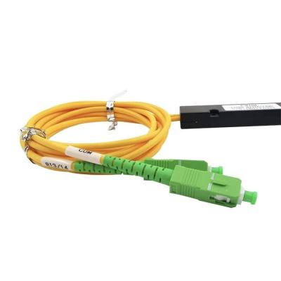 China OEM 3ports 1310nm 1490nm 1550nm FTTH FTTB FTTC Fiber Optic WDM Splitter FWDM Coupler FWDM ABS Box FWDM With SC Connector for sale