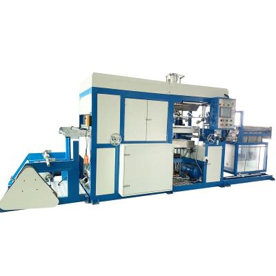 China Tray Factory Priced High Efficiency Automatic Thick Sheet Vacuum Forming Machine For Max Custom White Blue Acrylic Plastic Auto OEM for sale