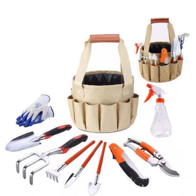 China Sustainable Hot Selling Personalized Aluminum Tool Kit Portable Garden Tool Kit Garden Tool Heavy Duty Gardening for sale