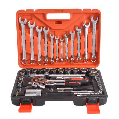 China Multifunctional Professional Viable Low Price Socket Wrench Tool Kit Case Tool Kit The Professional Wholesale Auto Car Repair Tool Kit for sale