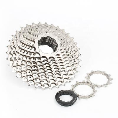 China Authentic 2021 MTB bike hot sale 8 speed 11-32T 11-36T carbon steel mtb bick bicycle cycle cassette freewheel for shimano Hg for sale