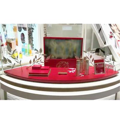 China Sensor Chip Customized Curved Table With Digital Screen Advertising Display for sale