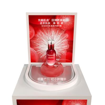 China Custom acrylic plexiglass premium look acrylic ball with LED metal frame light decorative back props in retail store for sale