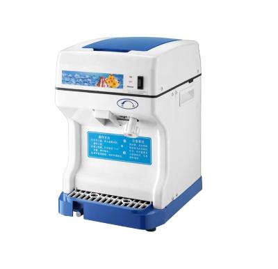 China Wholesale hotel electric semi-automatic commercial ABS white or plastic blue ice crusher machine for hotel for sale