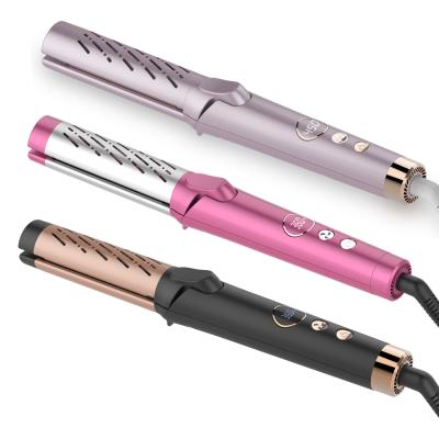 China 2022 New Household Designer Private Label 3 in 1 Hair Straightener Flat Iron Curler for sale