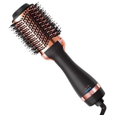 China One Step Hot Air Blow Dryer Brush Ionic Multifunctional Electric Ionic Styler Blow Brush Hair Dryer and Volumizer for sale