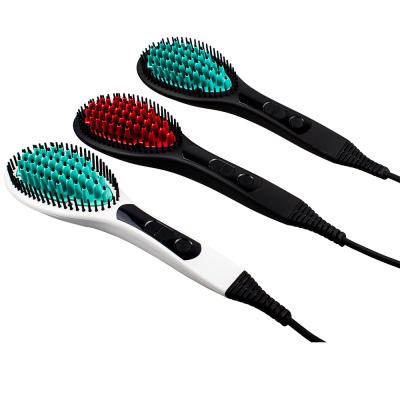 China HOT Electric Hotel Straightener Hair Brush Quick Comb for sale