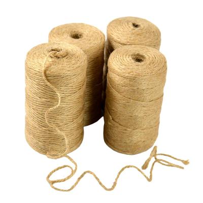 China Hemp Rope Jute Rope Twist 2mm 100meters Natural Gardening Hemp Rope Christmas Decoration DIY Rope Factory Price Cable 100 Meters Avalilable for sale