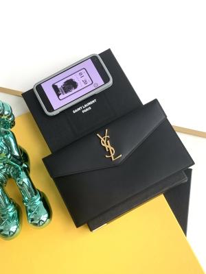 中国 浮彫りにされたSt Laurent お気に入りは袋のアップタウンを革Clutch Grain De Poudreと決め付けた 販売のため