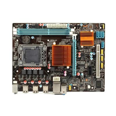 China Factory desktop OEM supports xeon x58 quad core cpu motherboard 1366 with x58 5520 5500 ich9 chipset for sale