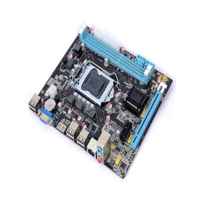 China Wholesale cheap desktop factory price computer parts H61 lga1155 DDR3 motherboard works with I3/I5/I7 series cpu for sale