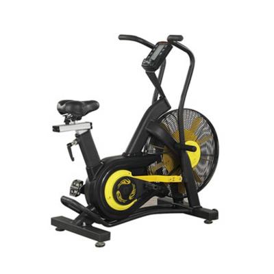 China Stepless Gear Shift Customized LOGO Home Used Body Exercise Fan Strong Air Bike Gym Fitness Sport Equipment Cardio For Sale for sale