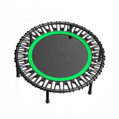 China Customized Hot Selling Indoor Round Trampoline Foldable LOGO Cardio Exercise Home Gym Fitness Equipment Without Handle for sale