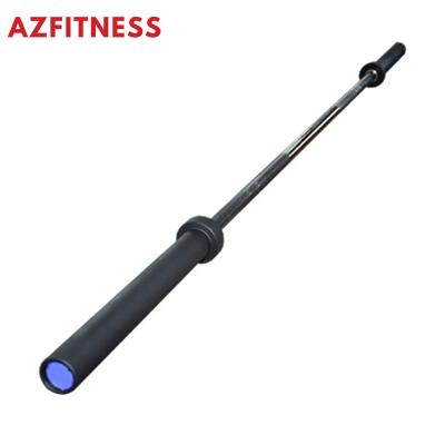 China High Quality 1000LBS/25mm/50mm Silver Chrome 2m Black Zinc 25mm Powerlifting Fitness Equipment Weightlifting Gym Gym Barbell Bar For Women for sale