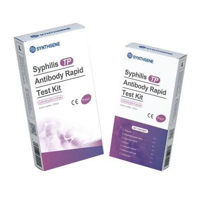 China All Levels of Syphilis (TP) Home Self Test Rapid Antibody Test Kit Medical Units and Serum / Plasma (Colloidal Gold Method) Whole Blood / for sale