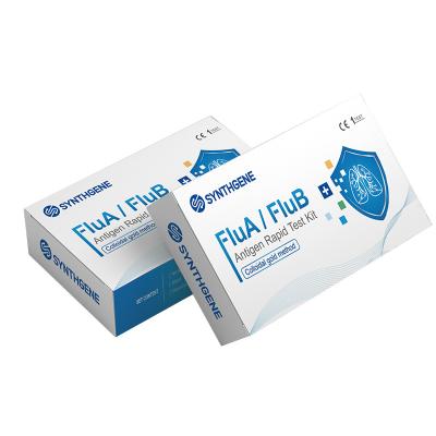 China All Levels of Medical Units and Home Self-Test FluA / Fail Individual Swab Flu Test Kit A+B Rapid Flu Test Kit for sale