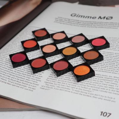 China OEM New Products Waterproof Cosmetics Adjust Pigmented Single Plain Eye Shadow Private Label Pigmented Custom Eyeshadow for sale