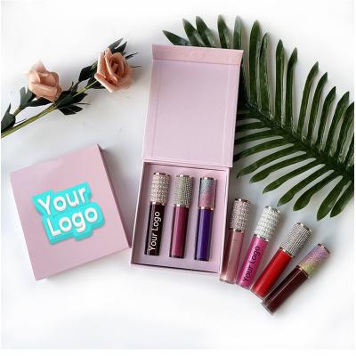 China Waterproof Wholesale Verified Lip Gloss Making Supplies Custom Logo Shimmer Lip Enhancer Plumper Gloss Private Label for sale