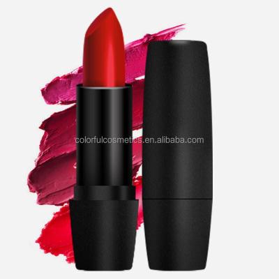 China High quality waterproof no logo matte lipstick make your own brand waterproof matte lipstick low moq customize own logo matte lipstick for sale