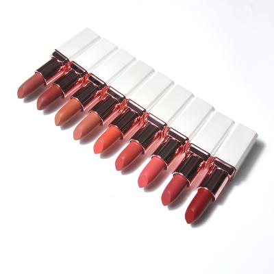 China Wholesale Waterproof Matte Lipstick Private Label Customized Velvet Cruelty Free Lipstick for sale