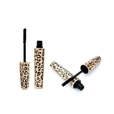 China Factory Wholesale 2pcs/box Quick/Quick Dry Curling Waterproof No Custom Leopard Grain 3D Logo Fiber Mascara Packaging Tube for sale