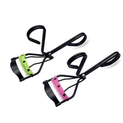 China Eyelashes+lower upper lashes wholesale black eyelash curler comb type multicolor eyelash curler for sale