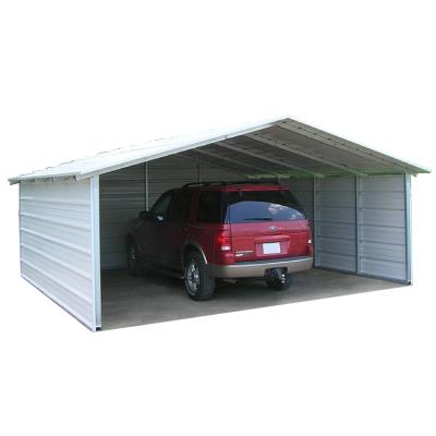 China Steel Structure House Prefab Building Steel Structure Warehouse Steel Pole Barn Cheap Metal Shed Garages for sale