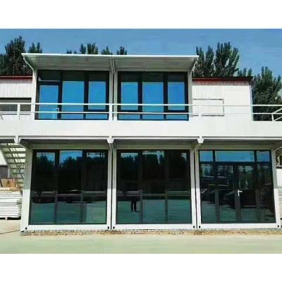 China Modern Factory Sell Cheap 2 Story Metal Prefab Container House Tiny Container House for sale