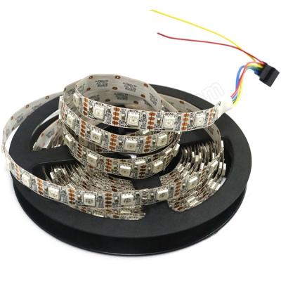 China Digital Lighting Affordable Project Signal Wire GS8208 Dual 12v Color Changing Led Rope Light Waterproof Led Strip Light for sale