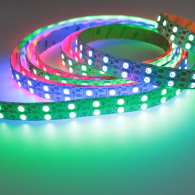 China Theme Park LED Edit Software 5v Double PCB Line 120leds RGB Accessible Led Curtain Dostar Led Strip Light for sale