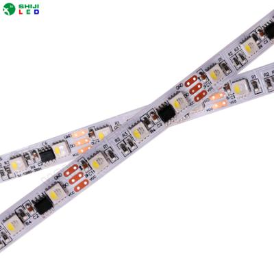 China Decoration 10mm 5050 rgbww ucs2904 smd 12v smd 12v strip warm white outdoor led rgbw for sale