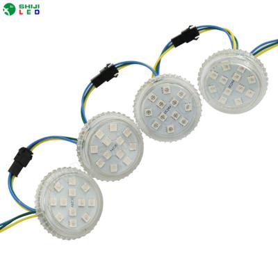 China Warehouse DC24V 50mm 12 Pcs SMD 5050 RGB LED IP66 ucs2903 led pixel RGB controller UCS IC 1903 led pixel light for sale