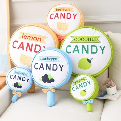 China Custom Stuffed Plush Toys Designs Lollipop Plush Toy Cotton Candy Soft Stuffed Toy For Home Decoration for sale