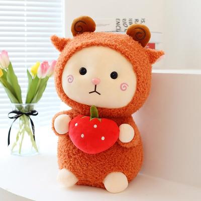 China Custom cute plush toy sheep plush toy lamb pillow toys animal plushie squishmallow dreamlites for sale