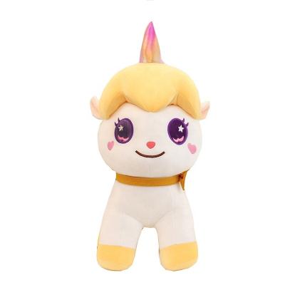 China Creative cute girl doll plush doll plush toy pillow unicorn plush cartoon custom logo for sale