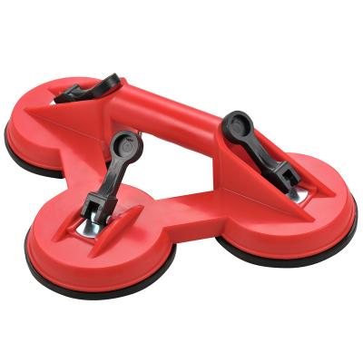 China ABS+RUBBER Heavy Duty Aluminium Vacuum Granite Glass Suction Cup Glass Lifter For Building Hand Tools for sale