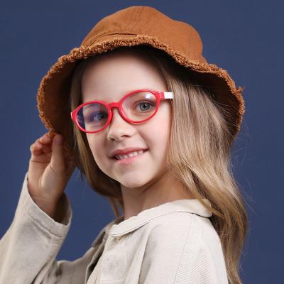 China For Silicone Anti Ray Eyeglasses Kids Blue Light Blue Reading Glass Children SKYWAY Blocking Computer Glasses for sale