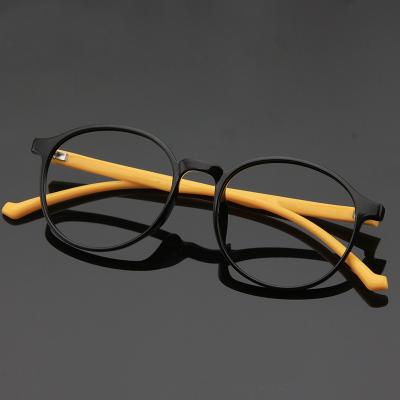 China For Type Reading Glass Blue Light New SKYWAY Round Black Frame TR90 Anti Blocking Glasses For Kids/Teens for sale