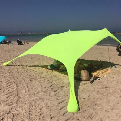 China Camouflage/Field Game Beach Canopy Tent UPF 50+ Light Sunshade Pop Beach Sun Shade Shelter for sale