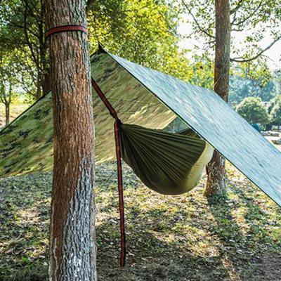 China Adult Camping Hammock In Stock Waterproof With Mosquito Net Travel Portable Hiking Hammock for sale