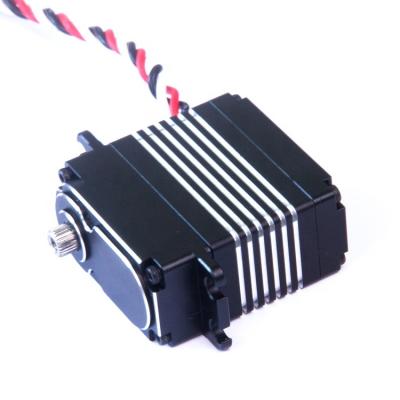 China Low wear and tightly geared all metal gear train waterproof 60kg motor steering gear motor 60kg drone drone Rc robot brushless surface servo Digital HT Hige Torque Metal Gear Brushless auto auto parts for sale