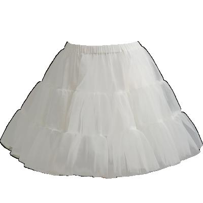 China new design 5 5-hoop p1053 circles crinoline puffy petticoat for girl bridal wedding dress for sale