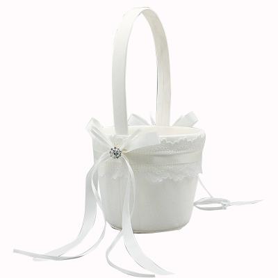 China M4952-2 Wedding Decoration Flower Basket, Wedding Bridesmaid Basket M4663 for sale